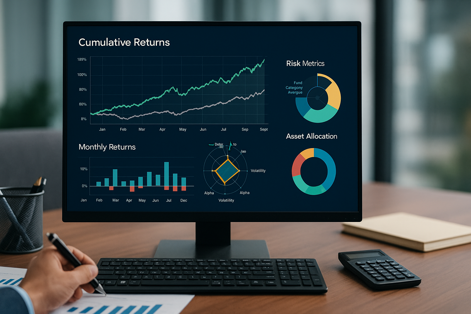 Professional Investment Portfolio Reporting in the theme investment portfolio reporting