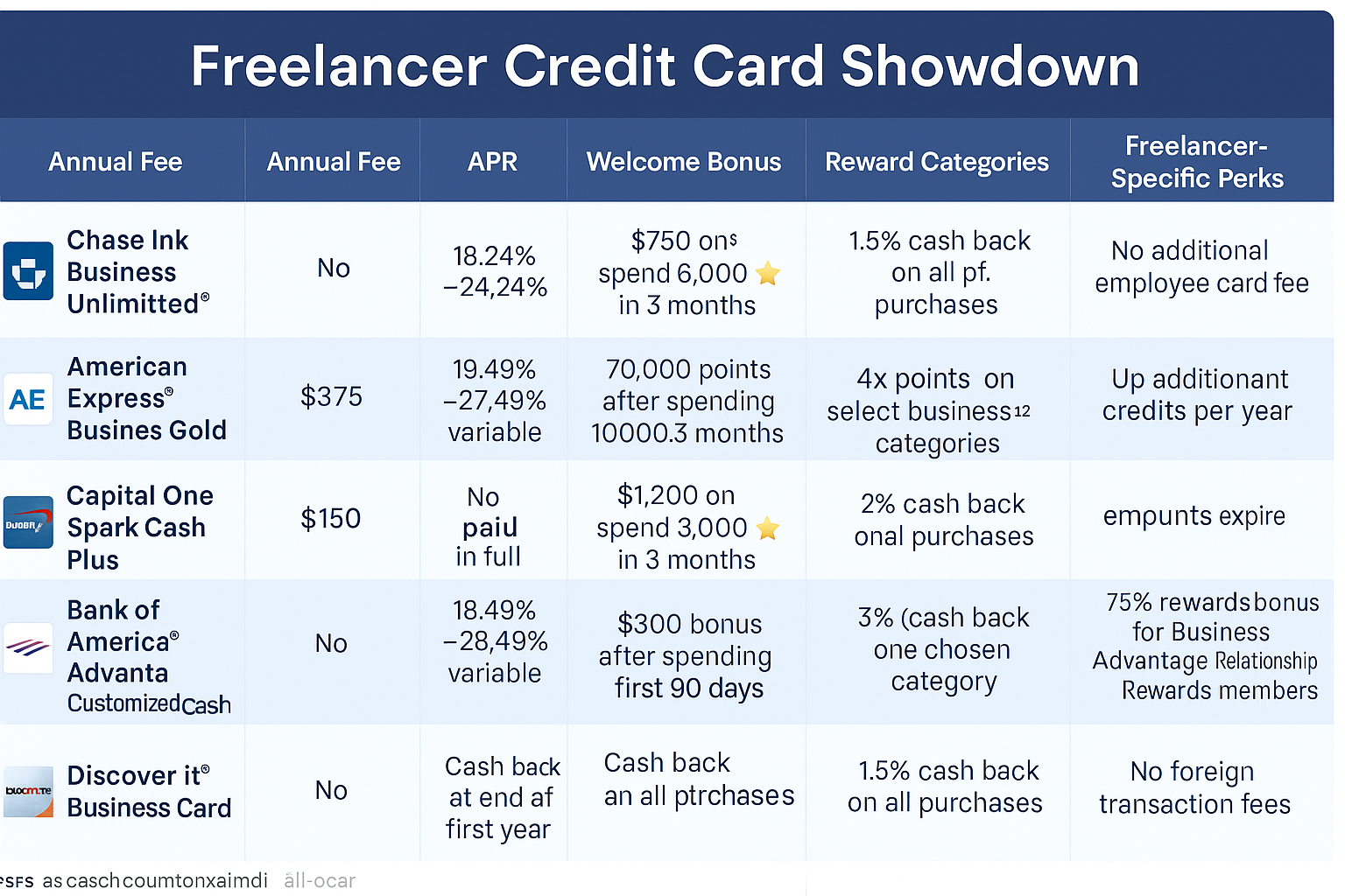 freelancer credit card showdown in the theme credit cards for freelancers