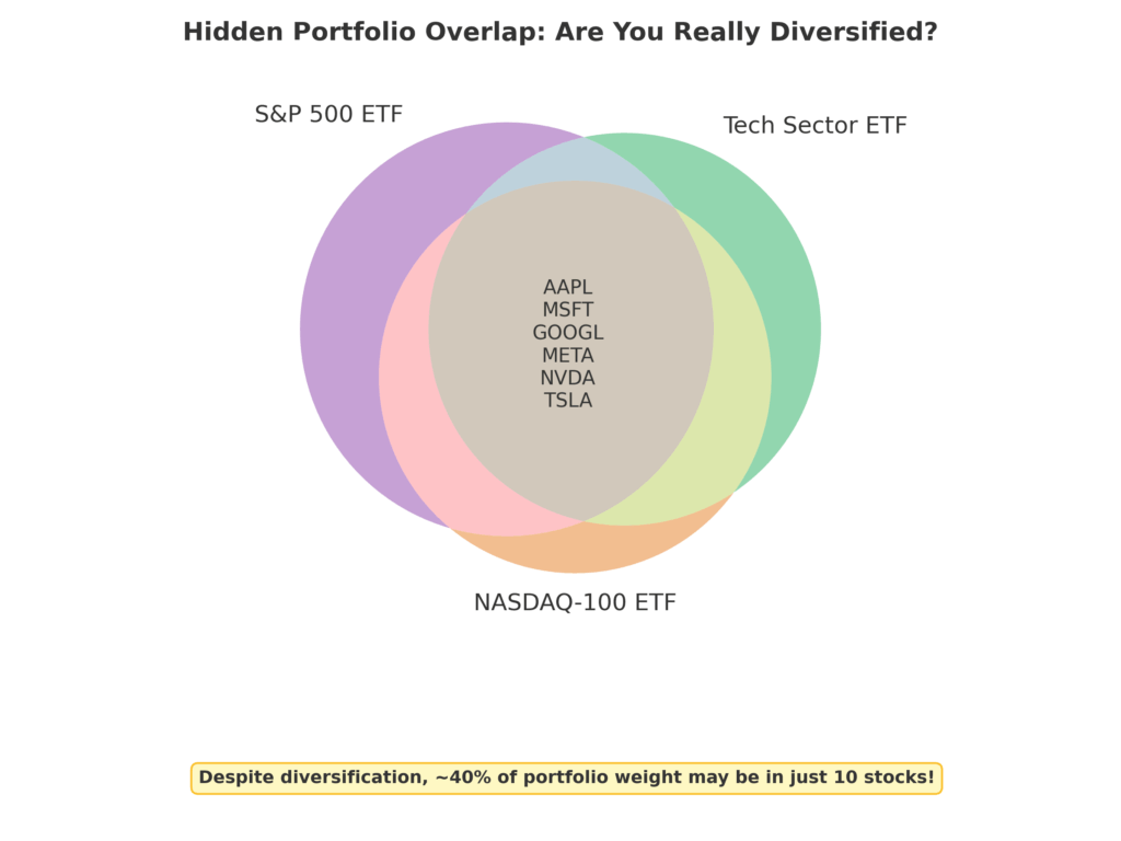 hidden portfolio overlap in the theme beginner mistakes in etf investing