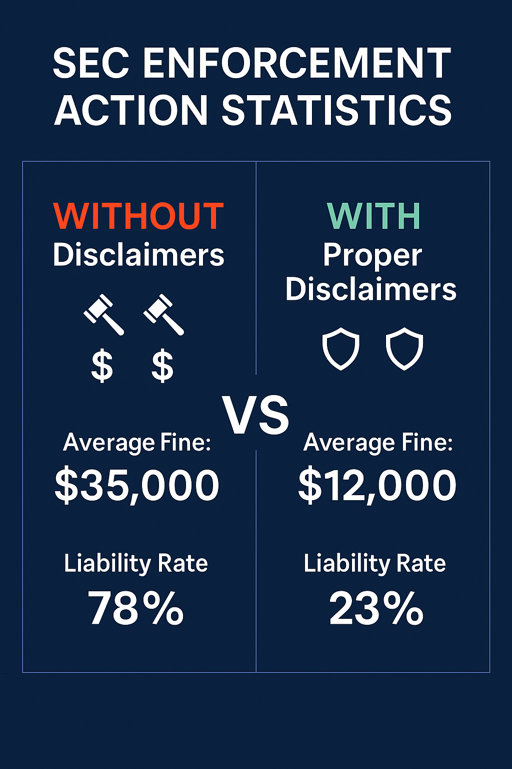 sec enforcement rate in the theme investment disclaimer template