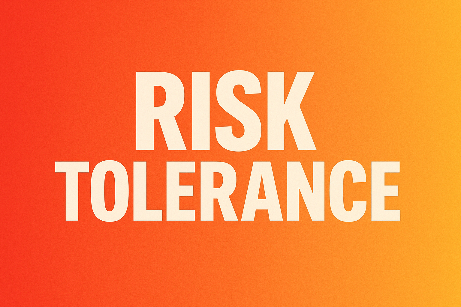 risk tolerance in the theme risk tolerance questionnaire example