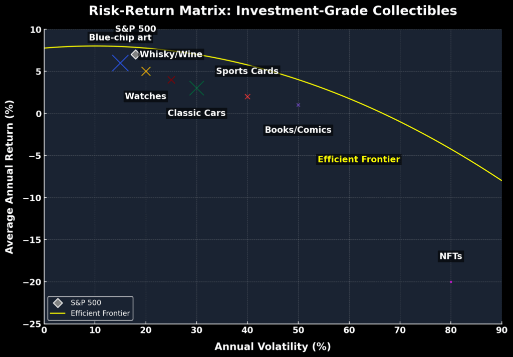 Investment grade collectibles in the theme collectibles as investments 
