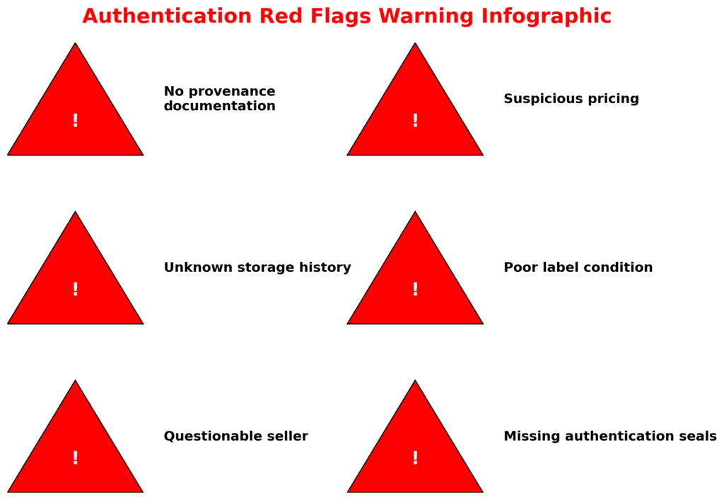 authentication red flags in the theme wine investment returns