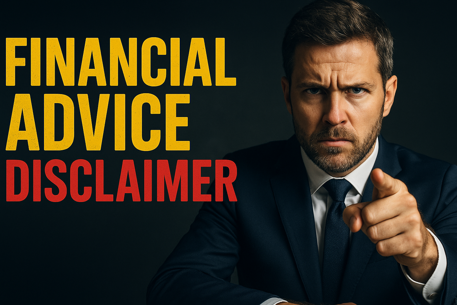 financial advice disclaimer picture in the theme financial advice disclaimer