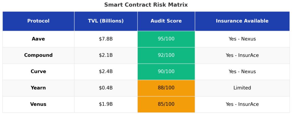 smart contract risk matrix in the theme stablecoin investing guide