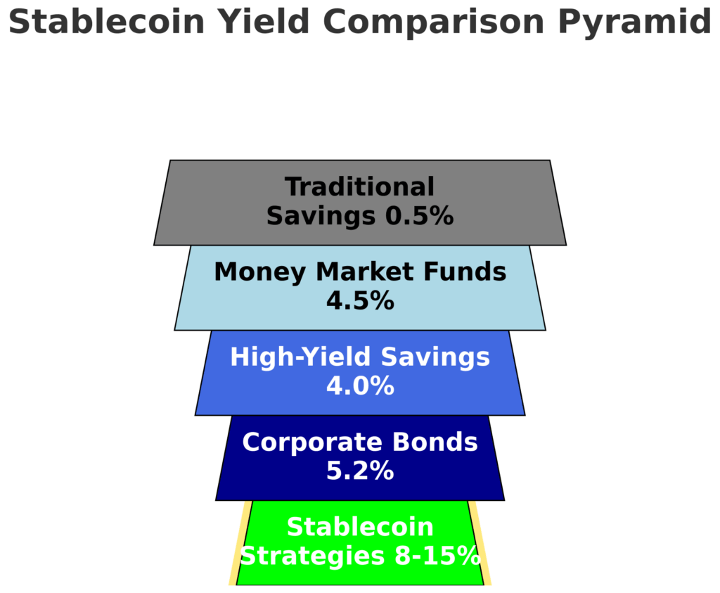 stablecoin yield comparison in the theme stablecoin investing guide