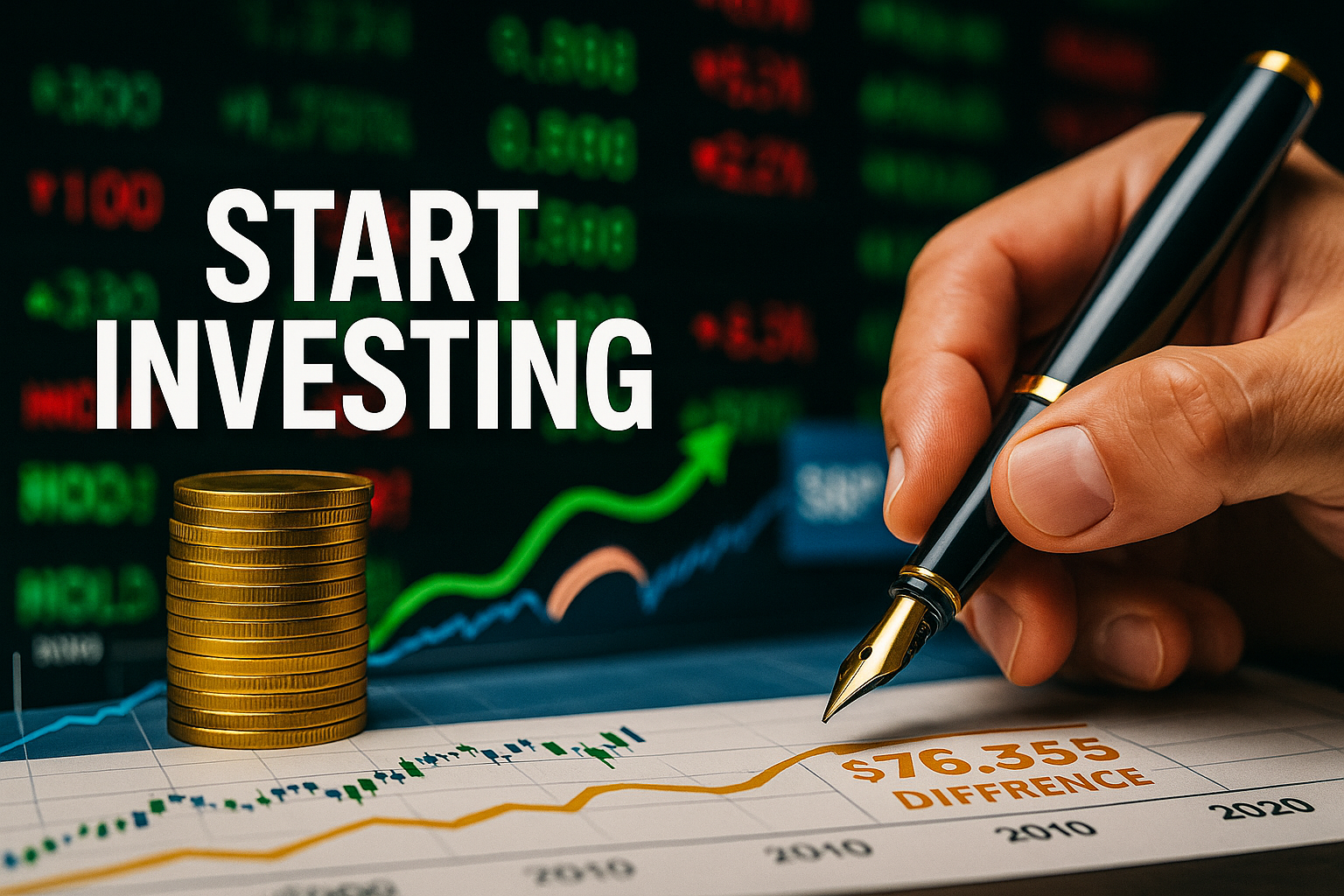 start investing guide in the theme how to start investing