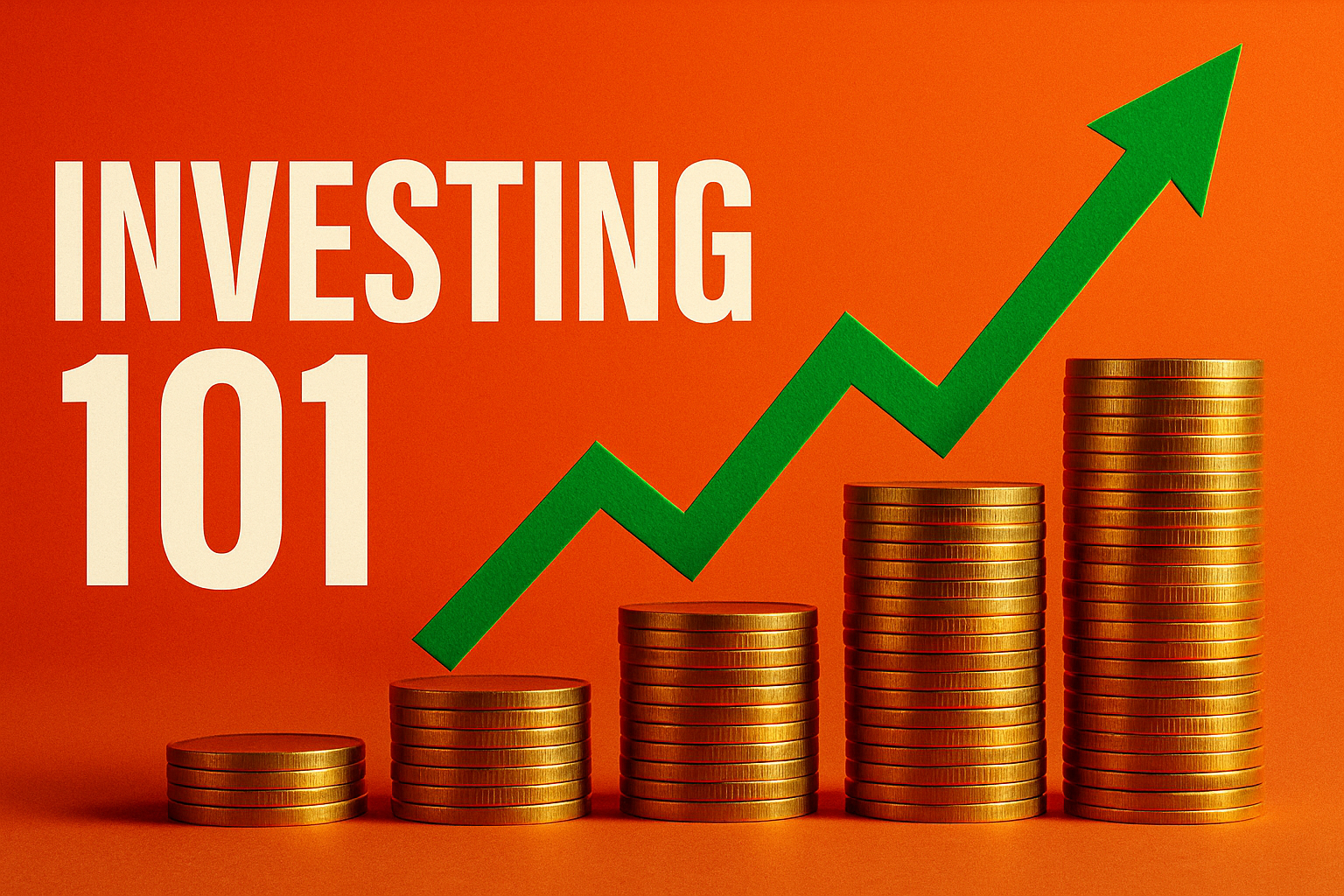 Investing 101 title pic in the theme investing 101