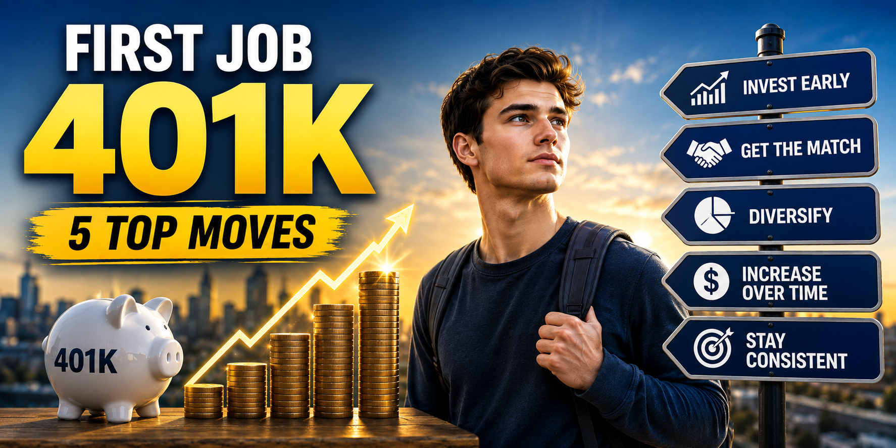 2026 first job 401k quick reference: contribution limits, vesting schedules, Roth vs traditional, and employer match rules explained, in the theme "first job 401k advice"